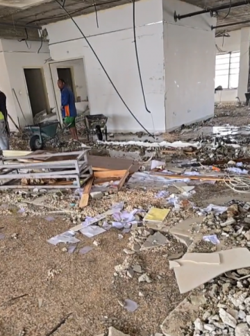 بلدية إربد تكشف حقيقة شائعات انهيار مجمع السفريات: أعمال صيانة دورية ولا داعي للقلق