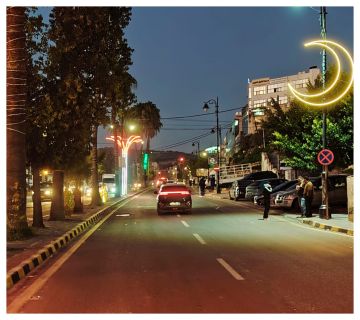 جرش تتزين احتفالا بعيد ميلاد الملك الـ64 .. صور