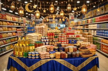 مخزون وفير من السلع الاستهلاكية قبل رمضان