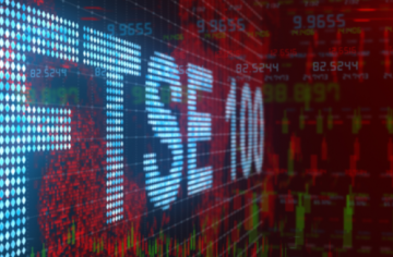 ارتفاع مؤشر فوتسي 100 البريطاني ليقترب من مستوى قياسي