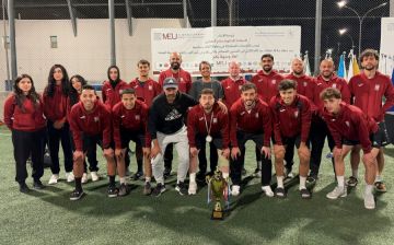 جامعة البترا تحرز المركز الثاني في بطولة القائد لكرة القدم بالعقبة جامعة البترا تحرز المركز الثاني في بطولة القائد لكرة القدم بالعقبة