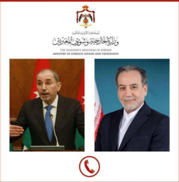 الصفدي وعراقجي يبحثان الملف النووي الإيراني ويؤكدان ضرورة التهدئة في المنطقة الصفدي وعراقجي يبحثان الملف النووي الإيراني ويؤكدان ضرورة التهدئة في المنطقة