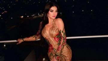 هيفاء وهبي تخطف الأنظار بفستان ذهبي مع سانت ليفانت هيفاء وهبي تخطف الأنظار بفستان ذهبي مع سانت ليفانت