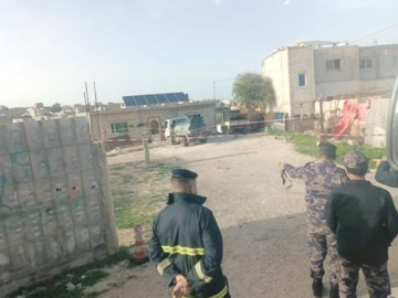 إربد: طوق أمني مشدد بعد العثور على قذيفة قديمة في المغير