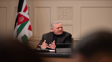 الملك عن الشأن الإيراني: الأردن لن يسمح بخرق أجوائه ولن يكون ساحة حرب