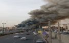 حريق ضخم في مركز تجاري بطهران - jo
