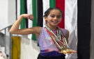 جوري القضاة.. بطلة أردنية تتألق في الجمباز وتتوج بالمركز الأول - jo
