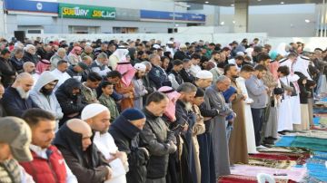 460 مسجدا بالزرقاء تستقطب المواطنين لأداء صلاة العيد مع أمطار الخير