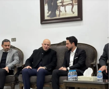 ولي العهد يعزي الغرايبة بوفاة نجله