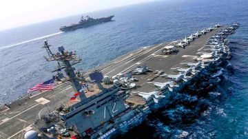 حاملة الطائرات جورج بوش تتجه نحو الشرق الأوسط