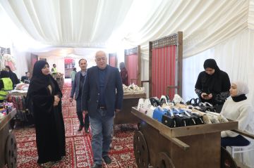 افتتاح بازار بيت النابلسي في إربد افتتاح بازار بيت النابلسي في إربد