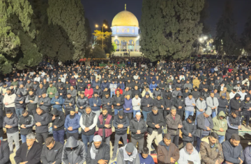 منع التراويح والاعتكاف في المسجد الاقصى لأول مرة منذ 1967 منع التراويح والاعتكاف في المسجد الاقصى لأول مرة منذ 1967