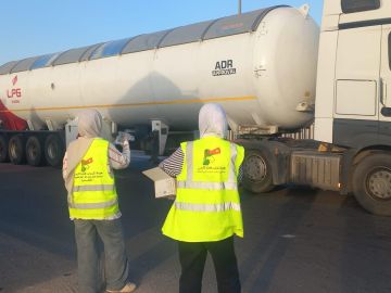 شباب كلنا الأردن في الطفيلة ينفذون مبادرة تصبيرة صائم في لواء الحسا