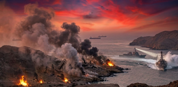 الجيش الأميركي يعلن ضرب مواقع صواريخ إيرانية مضادة للسفن قرب مضيق هرمز