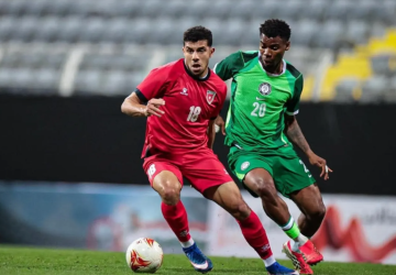 النشامى يتعادل وديا مع نيجيريا بهدفين لمثلهما النشامى يتعادل وديا مع نيجيريا بهدفين لمثلهما