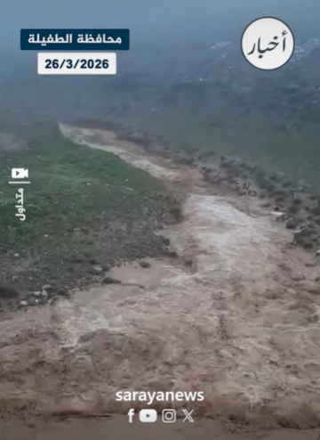 شاهد حجم السيول وتساقط الأمطار في الطفيلة اليوم الخميس شاهد حجم السيول وتساقط الأمطار في الطفيلة اليوم الخميس