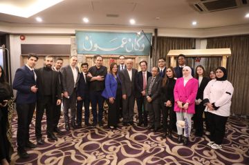 كلية عمون الجامعية التطبيقية تقيم إفطارا رمضانيا للطلبة الوافدين العرب والأجانب