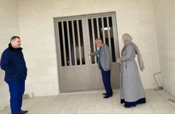 الجريري يتابع عطاء المبنى الجديد لمدرسة زينب الثانوية المختلطة.