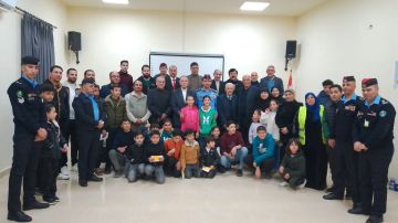 مأدبة إفطار رمضانية للأيتام في مركز شباب وشابات الرمثا