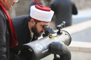 رصد هلال شوال الخميس 19 آذار ممكن بالتلسكوب وبصعوبة