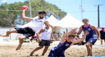 منتخب كرة اليد الشاطئية في المجموعة الثانية بدورة الألعاب الآسيوية (سانيا 2026)