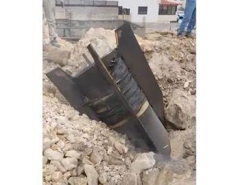 شظايا صاروخ إيراني تسقط في خريبة السوق