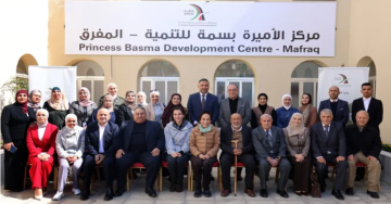 الأميرة بسمة بنت طلال تطلع على مبادرات شبابية في المفرق