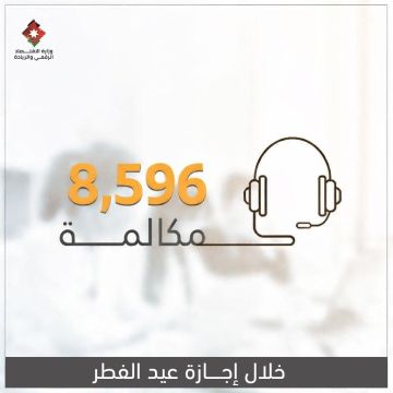 مركز الاتصال الوطني يستقبل 8596 مكالمة خلال مركز الاتصال الوطني يستقبل 8596 مكالمة خلال