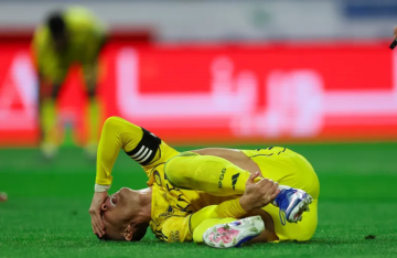 النصر السعودي يعلن التشخيص النهائي لإصابة رونالدو