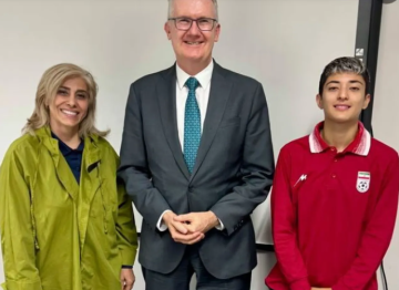 بعد 5 لاعبات.. طلبا لجوء جديدان من بعثة منتخب إيران للسيدات في أستراليا بعد 5 لاعبات.. طلبا لجوء جديدان من بعثة منتخب إيران للسيدات في أستراليا