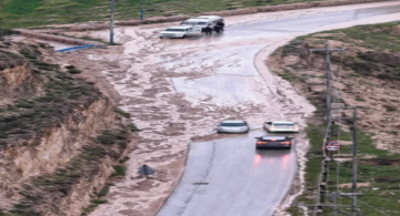 إربد: إنهاء الانجرافات الترابية على طريق الشجرة المغير وإعادة فتحه أمام المركبات