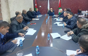 اجتماع تنسيقي في متصرفية لواء الرصيفة لعيد الفطر