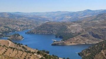 بدء تفييض سد الملك طلال بعد امتلائه لأول مرهةة منذ سنوات بدء تفييض سد الملك طلال بعد امتلائه لأول مرهةة منذ سنوات