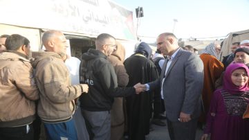 المستشفى الميداني الأردني جنوب غزة 9 يستقبل وفودا من القطاع بمناسبة عيد الفطر