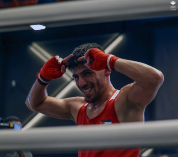 زياد عشيش يفوز في نزاله الأول ببطولة آسيا للملاكمة للنخبة زياد عشيش يفوز في نزاله الأول ببطولة آسيا للملاكمة للنخبة