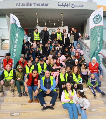 رابطة اللاعبين الاردنيين الدوليين تنظم إفطارا رمضانيا للمرضى والمصابين من أهل غزة