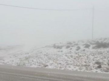 بدء تراكم الثلوج في مرتفعات الجنوب بدء تراكم الثلوج في مرتفعات الجنوب