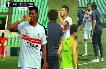 بعد جدل شرب المياه في مباراة الزمالك بنهار رمضان.. ماذا تقول دار الإفتاء؟ بعد جدل شرب المياه في مباراة الزمالك بنهار رمضان.. ماذا تقول دار الإفتاء؟