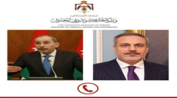 الصفدي وفيدان يناقشان إنهاء التصعيد الإقليمي والأوضاع الإنسانية في غزة