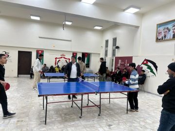 انطلاق منافسات المرحلة الثانية من بطولة تنس الطاولة في محافظة العاصمة