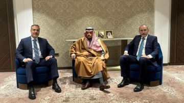 الصفدي يجري مباحثات موسعة مع نظيريه السعودي والتركي