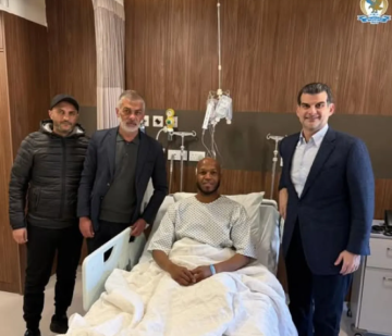 عملية جراحية للاعب الفيصلي نور بني عطية بعد إصابة في الوجه