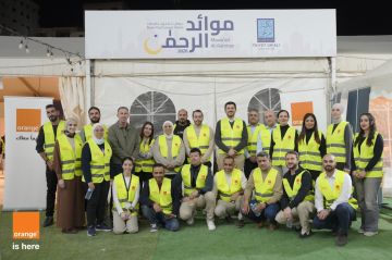 Orange Jordan Team Volunteers at Mawa ed Al-Rahman for Social Solidarity in Ramadan Orange Jordan Team Volunteers at Mawa ed Al-Rahman for Social Solidarity in Ramadan