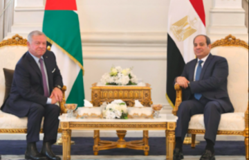 الملك والسيسي يبحثان ضرورة خفض التصعيد في المنطقة