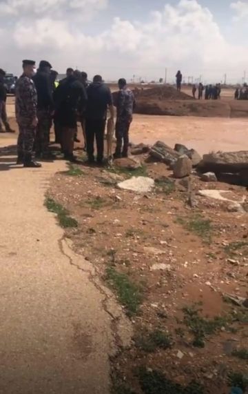 العثور على جثة طفل جرفته السيول في وادي الزعتري