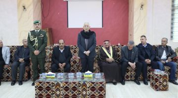 العيسوي يعزي عشيرة الصقور