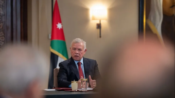 الملك يشارك في اتصال مرئي مع قادة من الاتحاد الأوروبي