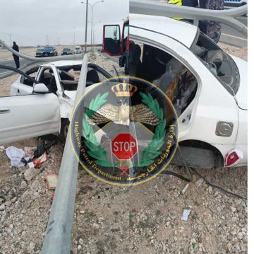 3 وفيات و4 إصابات بحادث تدهور على الصحراوي