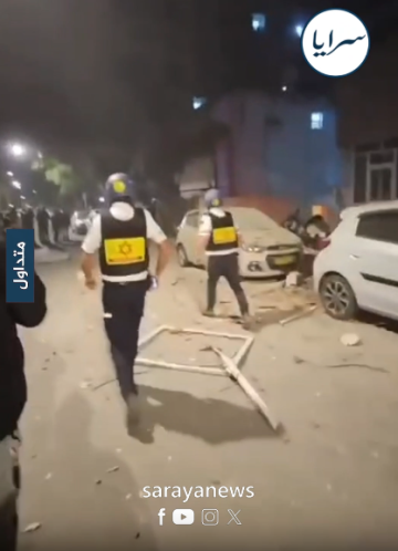 بالفيديو .. شاهد لقطات جديدة تظهر حجم الدمار في تل أبيب بعد صواريخ إيرانية