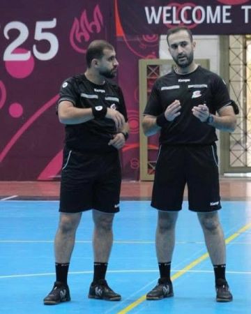 تكليف جديد لحكام أردنيين في البطولات الآسيوية لكرة اليد